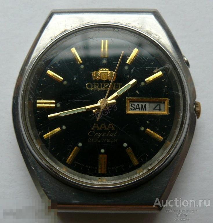 ⌚Часы наручные мужские Orient Crystal AAA. Ориент. Автоподзавод на ходу. (№40--)✔ 