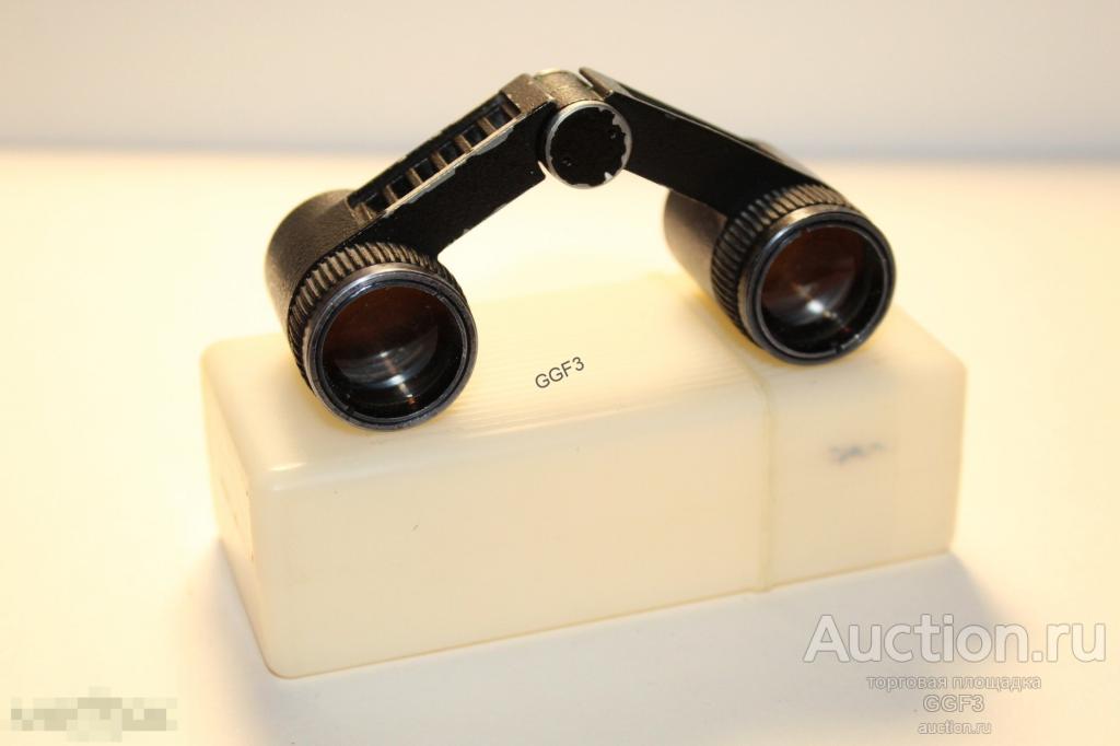 Бинокль галилеевский театральный БГТ2 2.5х17.5 ЛЗОС в футляре. №16. 