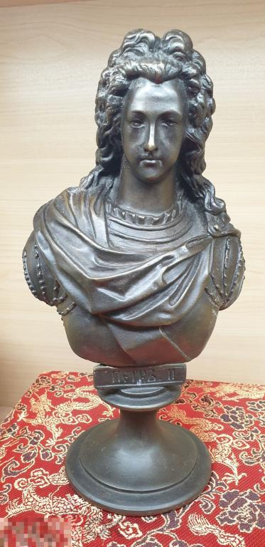 Петр 2. Бюст. Бронза. Царь. Император.