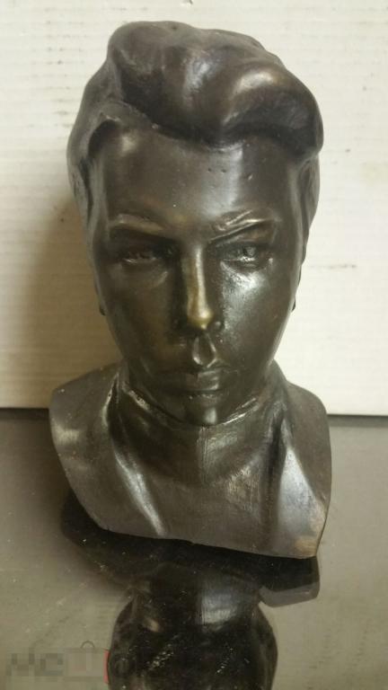 Александр Ульянов. Брат Ленина. Бюст. Бронза. Лидер. Народовольцы. 