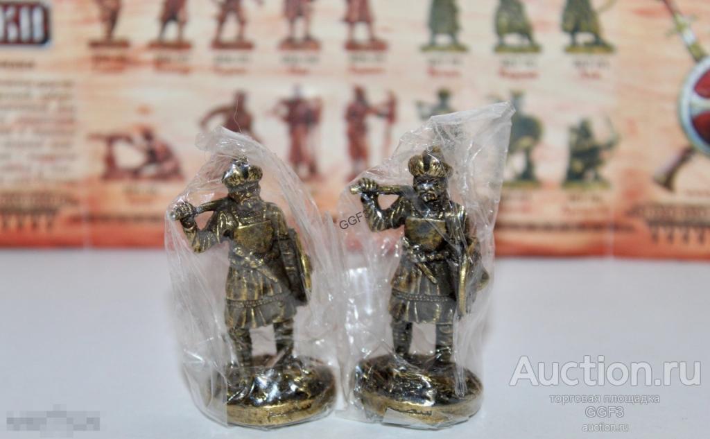 Ландрин Казаки Походы Ермака Солдатики Яйцо Киндер сюрприз Самар Сибирский князь 40704 