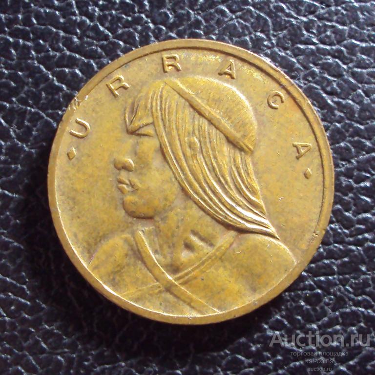 Панама 1 сентесимо 1987 год.