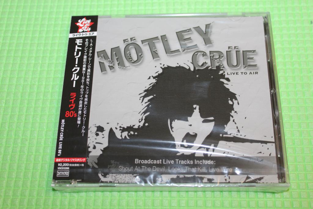 Motley Crue / Live To Air / Japan