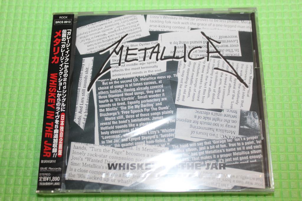 Metallica / Whiskey In The Jar 99 / Japan 1st Press