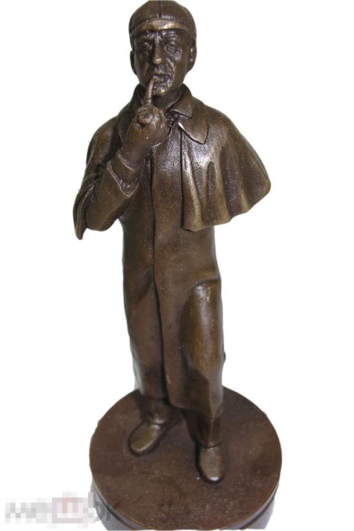 Печать. Шерлок Холмс. Бронза.