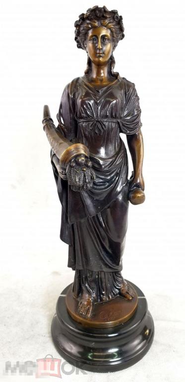 Богиня изобилия 527. Боги. Бронза. Статуэтка.