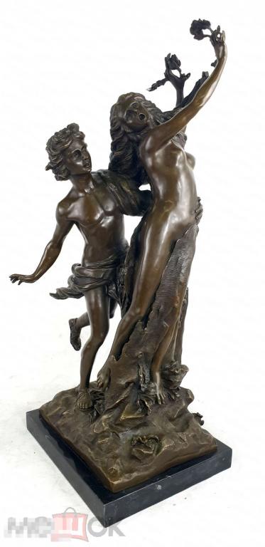 Пигмалион и Галатея. Бронза. Статуэтка.