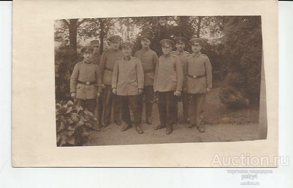 17001.Первая Мировая. Немецкие солдаты.