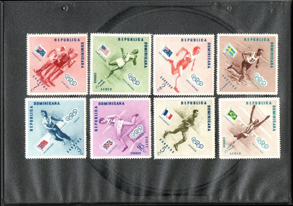 Доминиканская республика 1956 год,Олимпийские игры - Мельбурн 1956, Австралия.