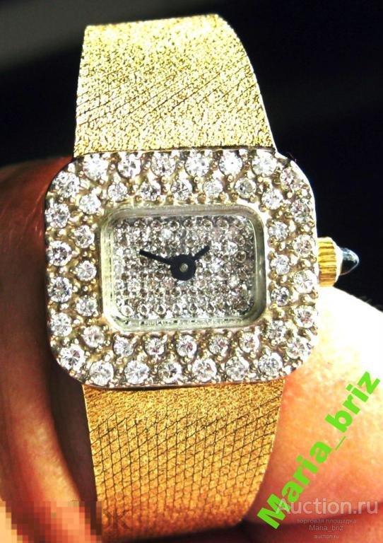 ЖЕНСКИЕ ЗОЛОТЫЕ ЧАСЫ MATHEY TISSOT ОРИГИНАЛ 100% 