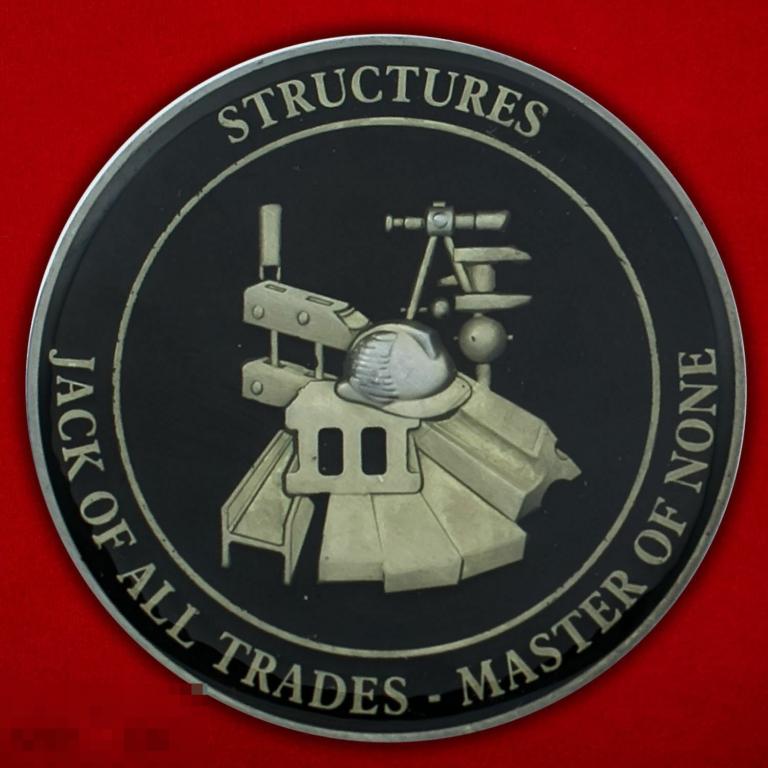 CHALLENGE COIN ПАМЯТНАЯ МОНЕТА АРМИИ США USA 380 инженерная экспедиционная эскадрилья 