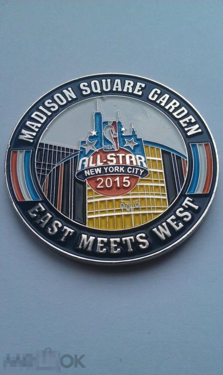 CHALLENGE COIN ПАМЯТНАЯ МОНЕТА АРМИИ США USA ПОЛИЦИЯ НЬЮ ЙОРКА БАСКЕТБОЛ 