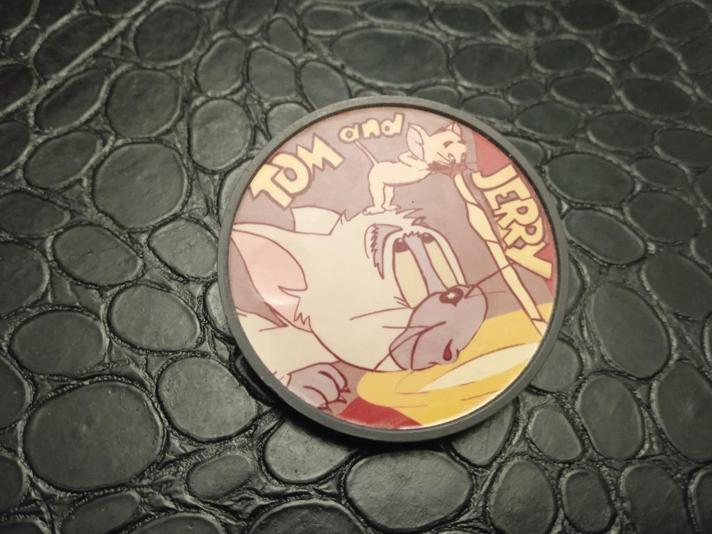 TOM and JERRY ТОМ и ДЖЕРРИ детский значок кооператив