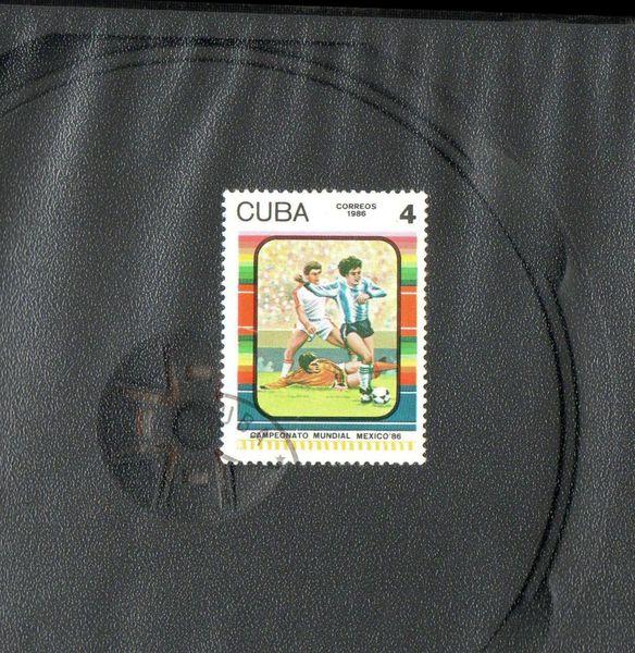 Куба 1986 год,Чемпионат мира по футболу - Мексика 1986.