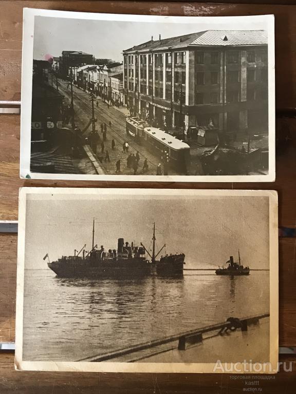 2 ОТКРЫТКИ (ПОЧТОВЫЕ КАРТОЧКИ) 1920-1930г. "АРХАНГЕЛЬСК". ДОСТАВКА МОЯ!