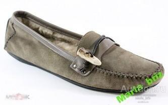 МОКАСИНЫ НА МЕХУ SALVATORE FERRAGAMO ОРИГИНАЛl 