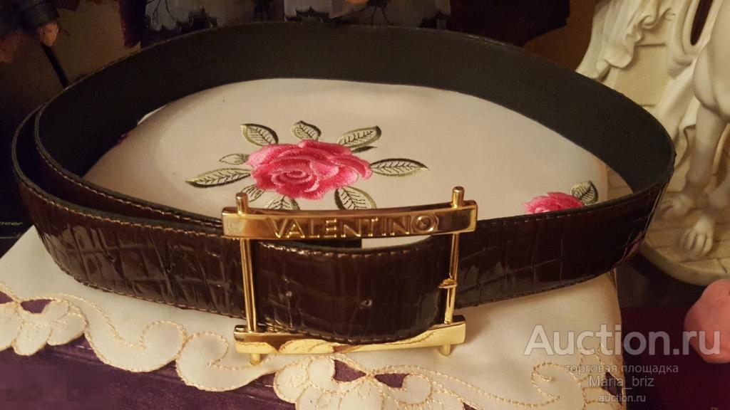 Ремень Valentino оригинал натуральная кожа 