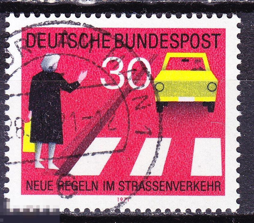 Германия ФРГ Транспорт автомобиль машина дорожный знак 