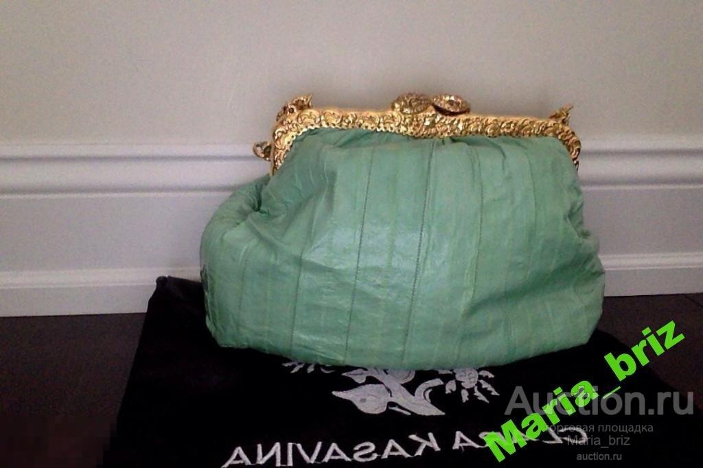 Сумка из кожи угря Clara Kasavina ОРИГИНАЛ 