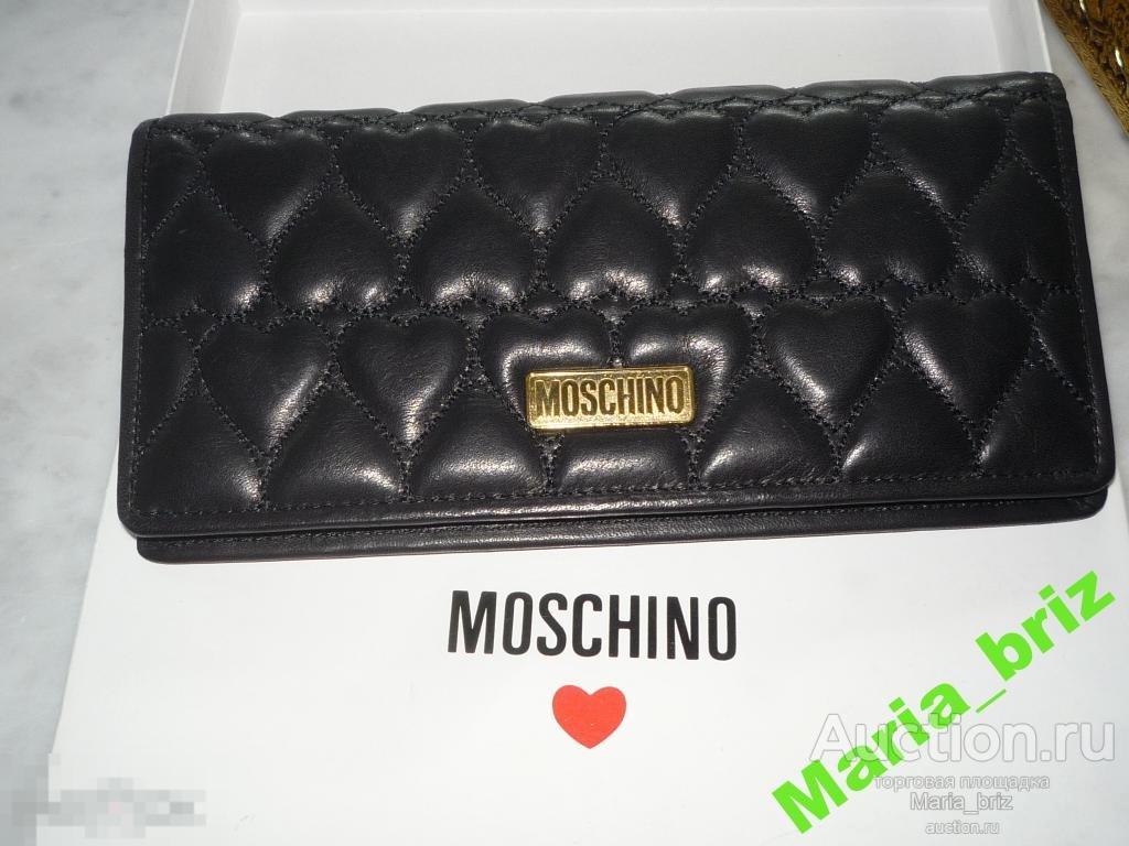 Коллекционный винтаж КОШЕЛЕК MOSCHINO ОРИГИНАЛ НОВЫЙ 