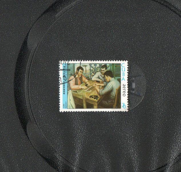 Куба 1977 год,Картины Хорхе Архе.