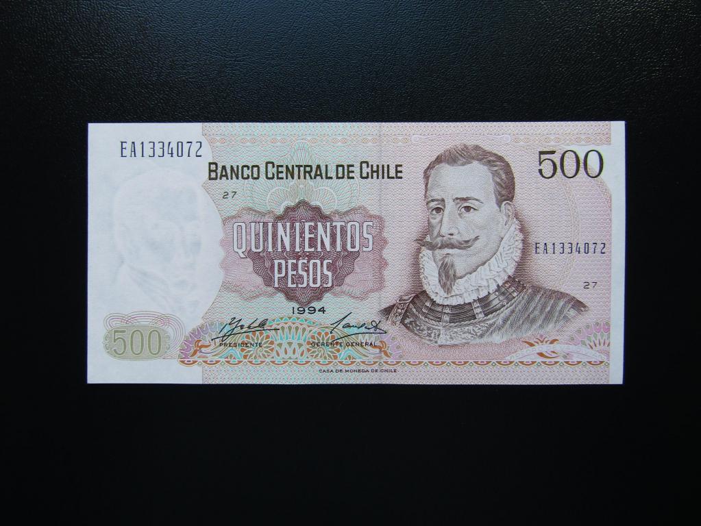 Чили - 500 песо 1994г. UNC.