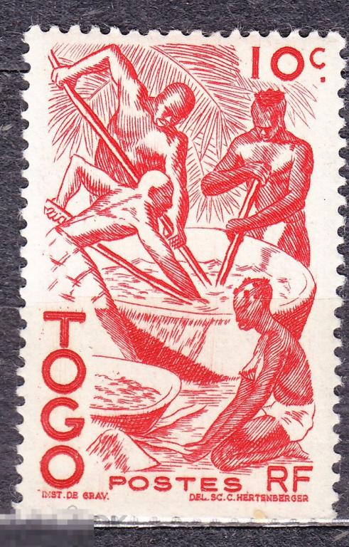 Французские колонии Того Этнография 1947 