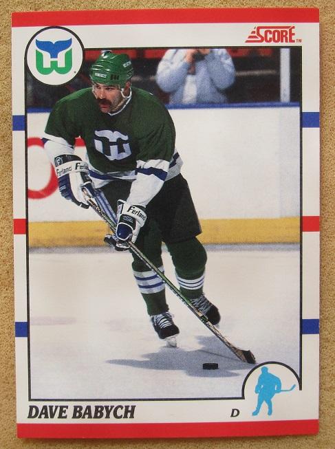 НХЛ Дэйв Бабич Хартфорд Уэйлерс № 172 can