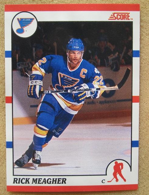 НХЛ Рик Мигер Сент-Луис Блюз № 267 can