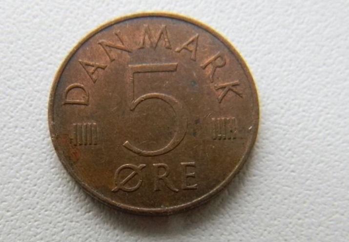 5 эре 1973 года. Дания