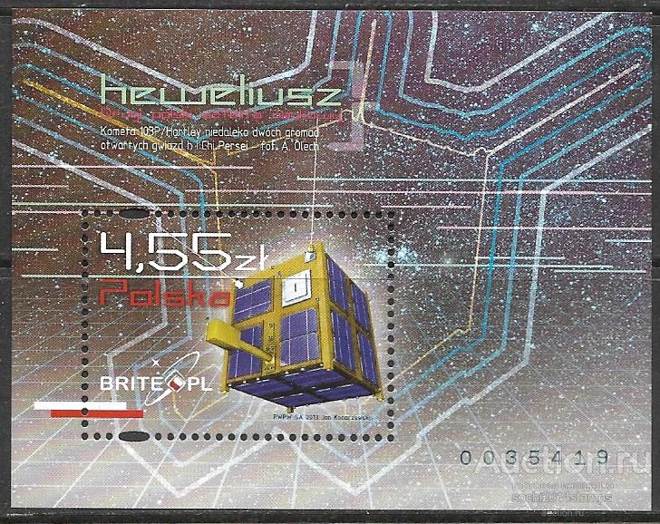 Польша. 2013 год. Запуск второго польского исследовательского спутника Heweliusz. Блок