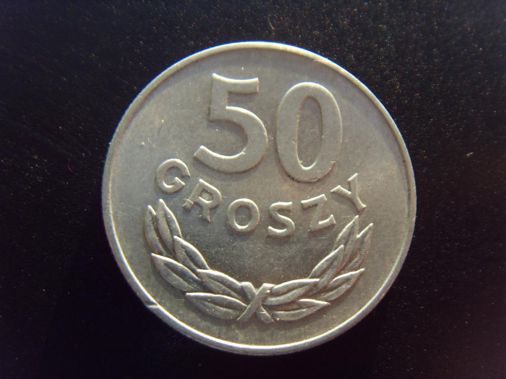 Польша 50 грошей 1976, Y#48.1