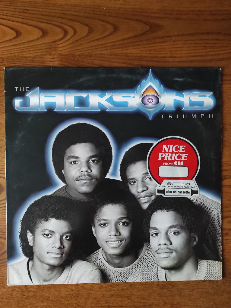 Пластинка The Jacksons Triumph 1980 Holland original
