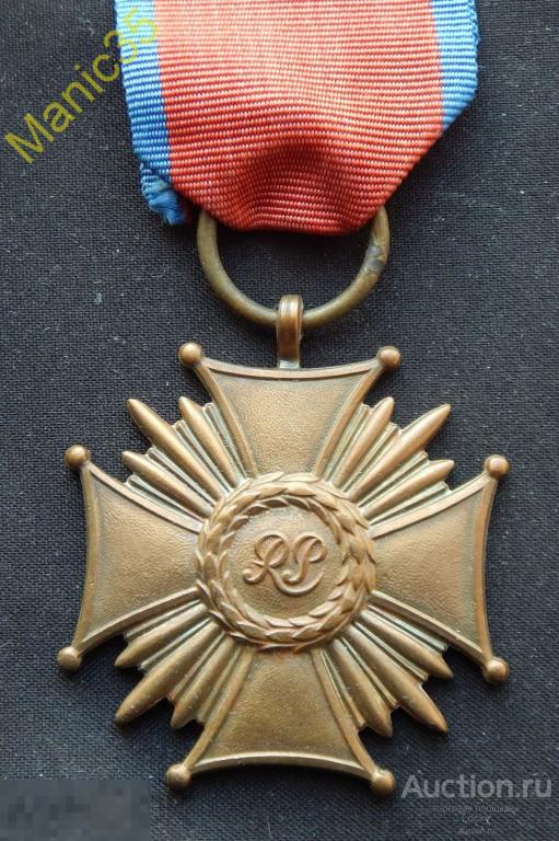 Польша Бронзовый Крест "За Заслуги 3 степени" 