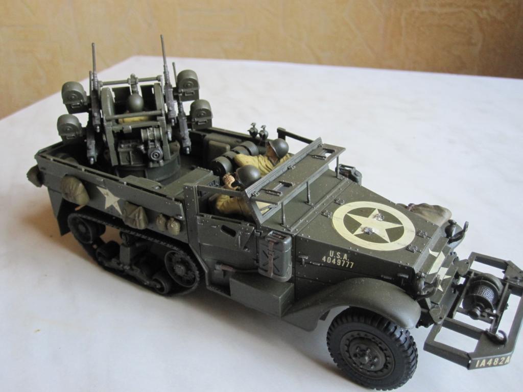 модель танк сша М16 бронетранспортер ПВО 1/35 Tamiya Япония