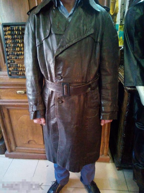 Купить Кожаный Плащ Ссср
