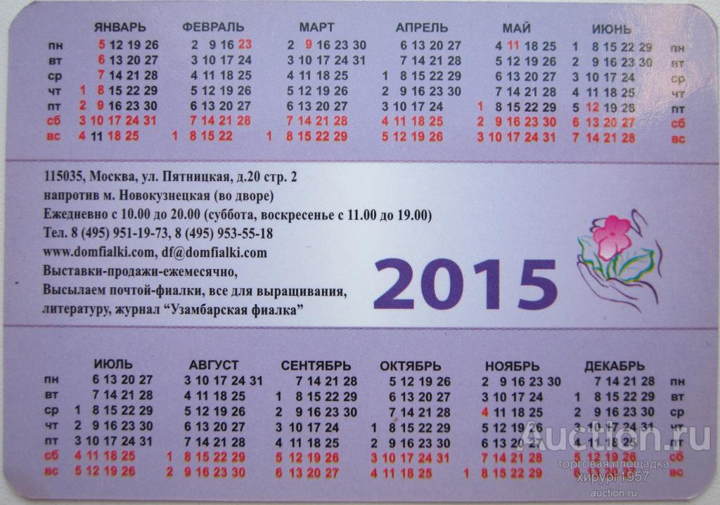 Россия 2015 - дом фиалки