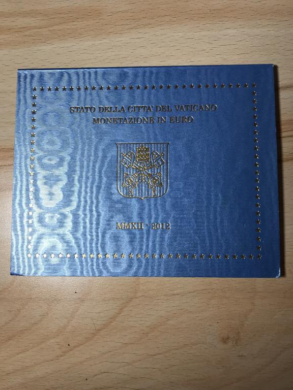 Коллекционный набор евро Ватикан 2012