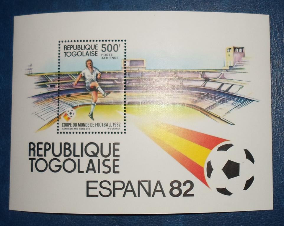 Чемпионат мира по футболу Испания 82 Того