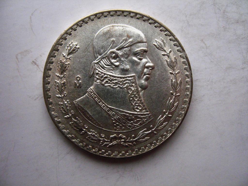 1 песо 1959 года Мексика UNC