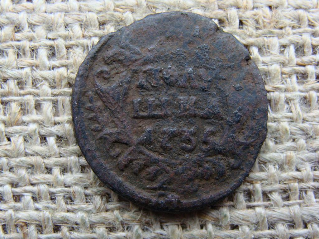 Полушка 1735 год