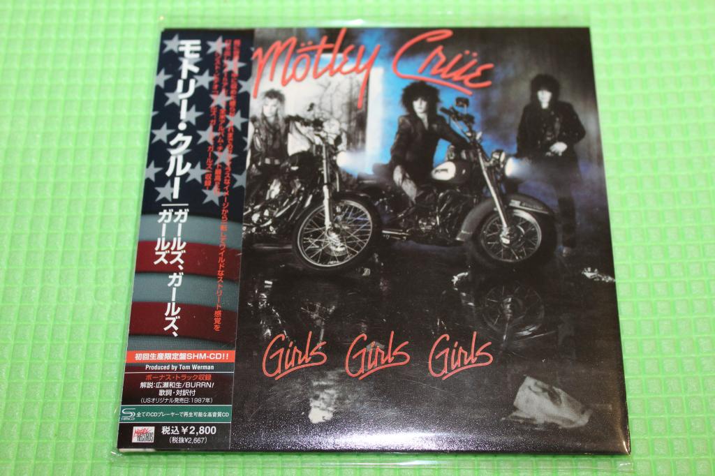 Motley Crue / Girls, Girls, Girls 87 / Japan SHM Mini-LP