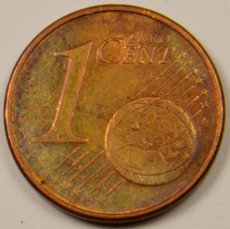 Германия 1 евроцент 2004 F Штутгарт (CH5)