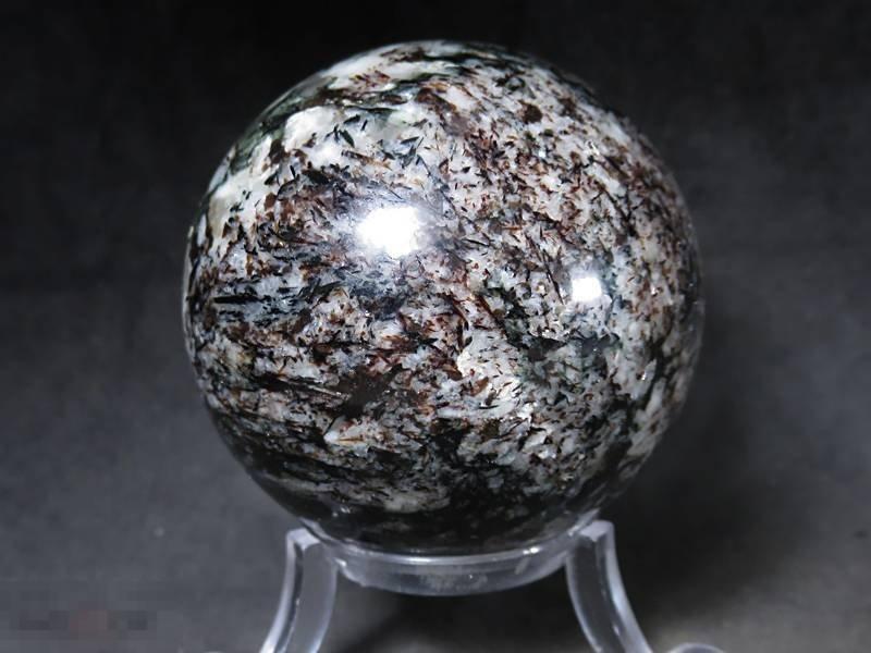 ! Астрофиллит Гакманит Шар 52mm Хибины, Кольский п-ов Минерал 2229 