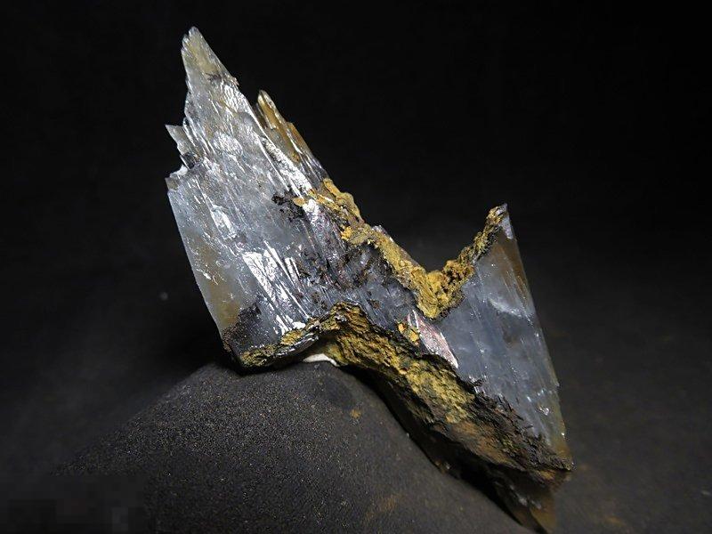 ! Барит голубой 76*34*11мм Sidi Lahcen Mine, Nador, Марокко Минерал 0857 