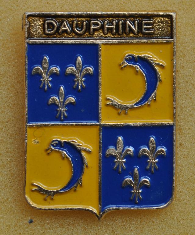 Герб Дофине (Dauphine).ФРАНЦИЯ. РОДНИК Лист35