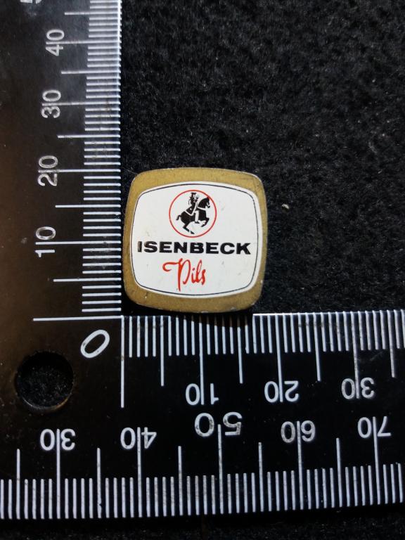 Знак "ISENBECK PILS / АЙСЕНБЕК ПИЛС" - пивная компания