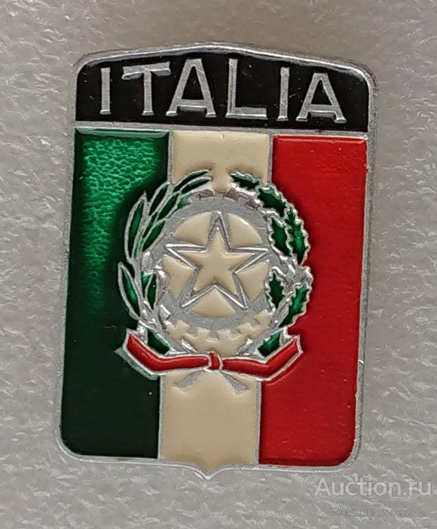 герб и флаг Италия ITALIA ээ022