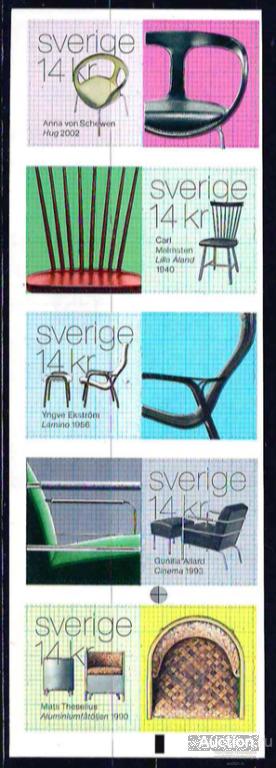 Швеция. 2014 год. Шведский дизайн мебели, не IKEA! Блок