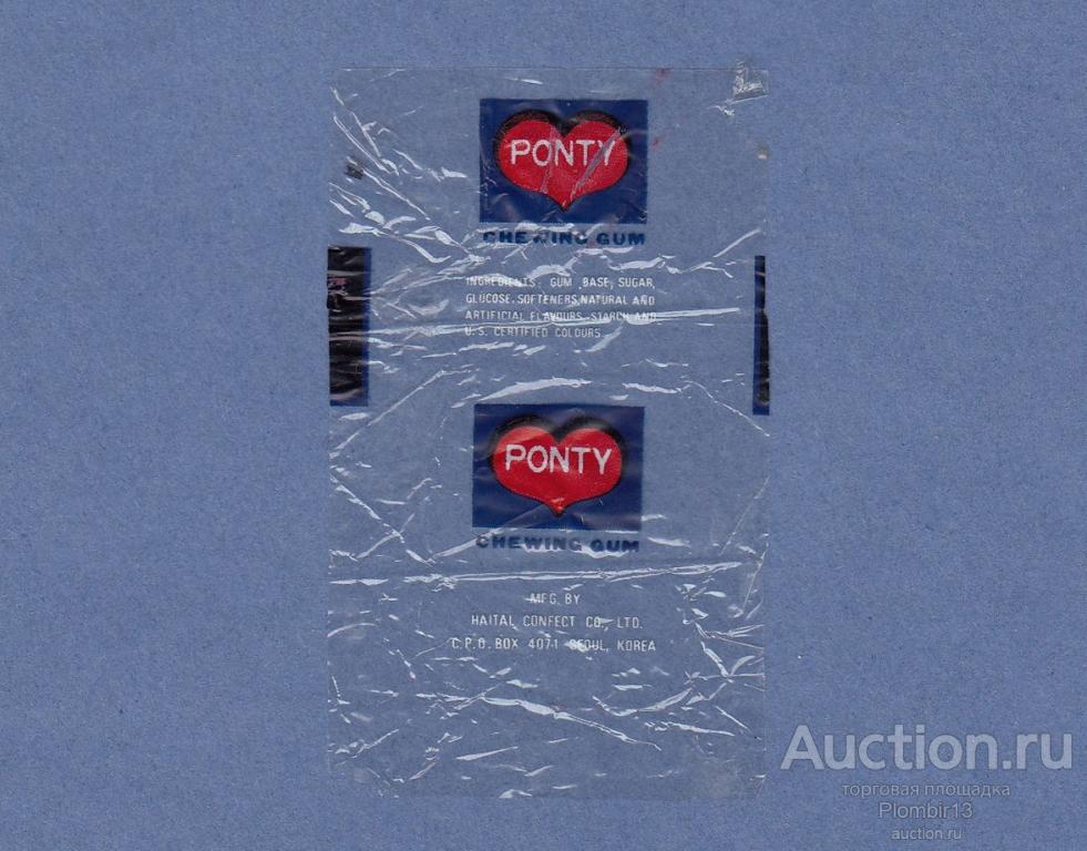 Обертка Южная Корея HAITAI Ponty